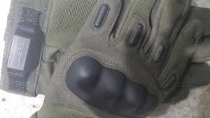 Mag-Rel System attached to a Medium Sized Glove.